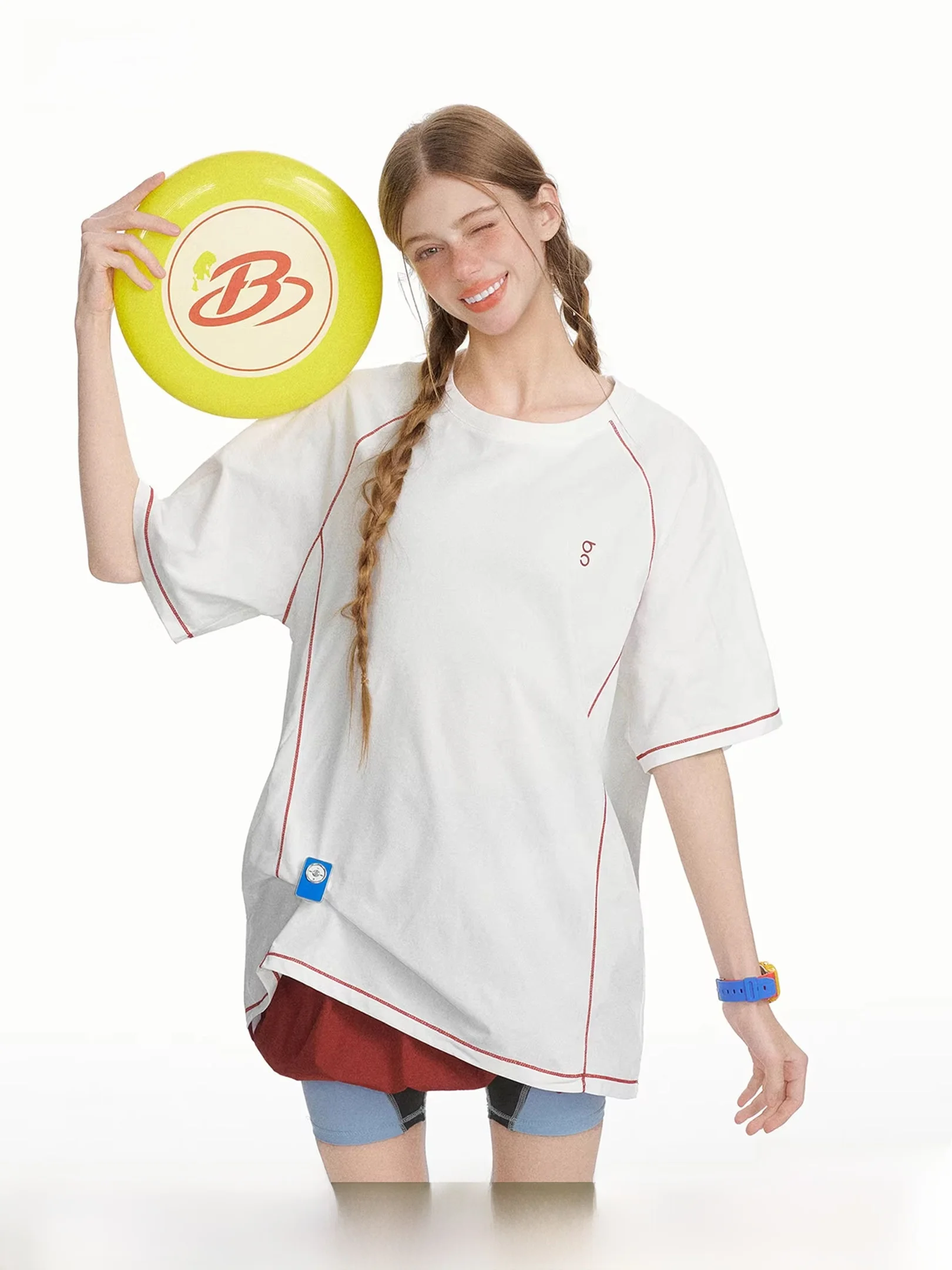 

Женская летняя свободная футболка с коротким рукавом Beetle Town HUSSA, влагоотводящая, спортивная, с круглым вырезом, повседневный топ для пар