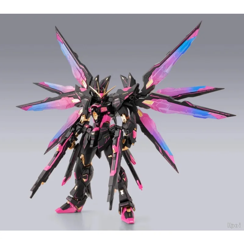 BANDAI METAL BUILD PHANTACI Strike Freedom Gundam Ver.J Mecha Robot Articulated Collectible Display Model Desktop Decoration Toy