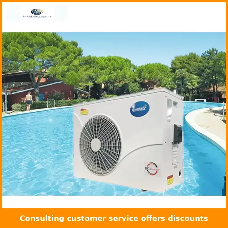 Commercial Swimming Pool Heat Pump with R32 Refrigerant 12 kW 20 kW and 35 kW Variable Frequency Heater 220 V Outdoor