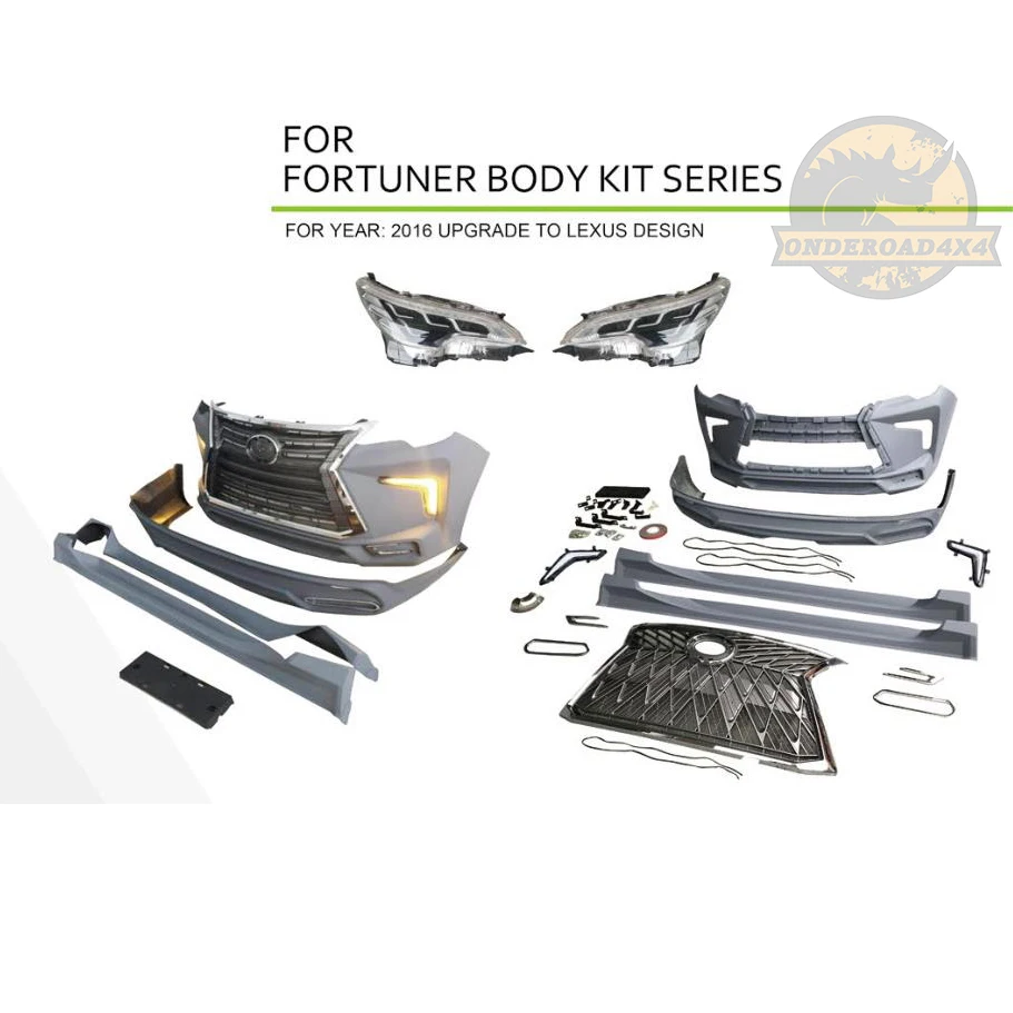 

suitable for All Series Old Model Upgrade the Body Kits for TOYOTA FORTUNER