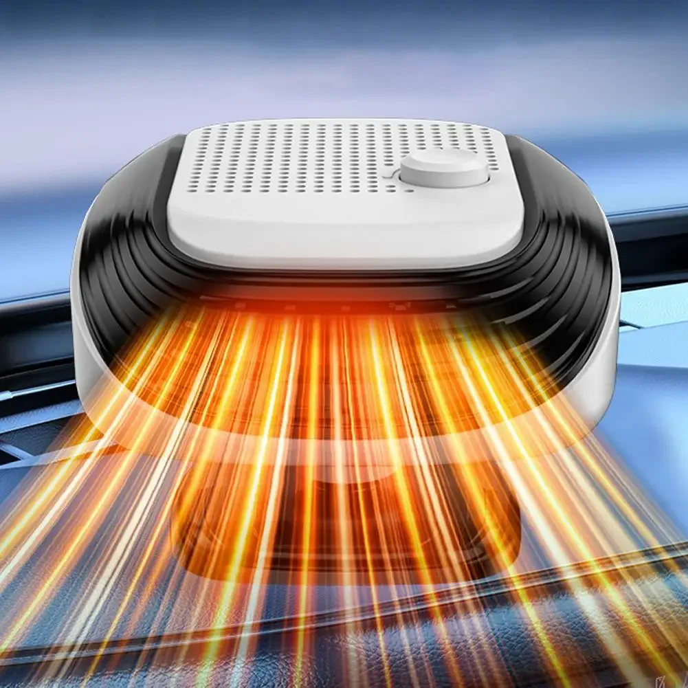 

Car Winter Fast Heating 120w Electric Heated Fan Auto Windshield Defogging Heating Cooling Truck RV SUV Travel Camper Tools