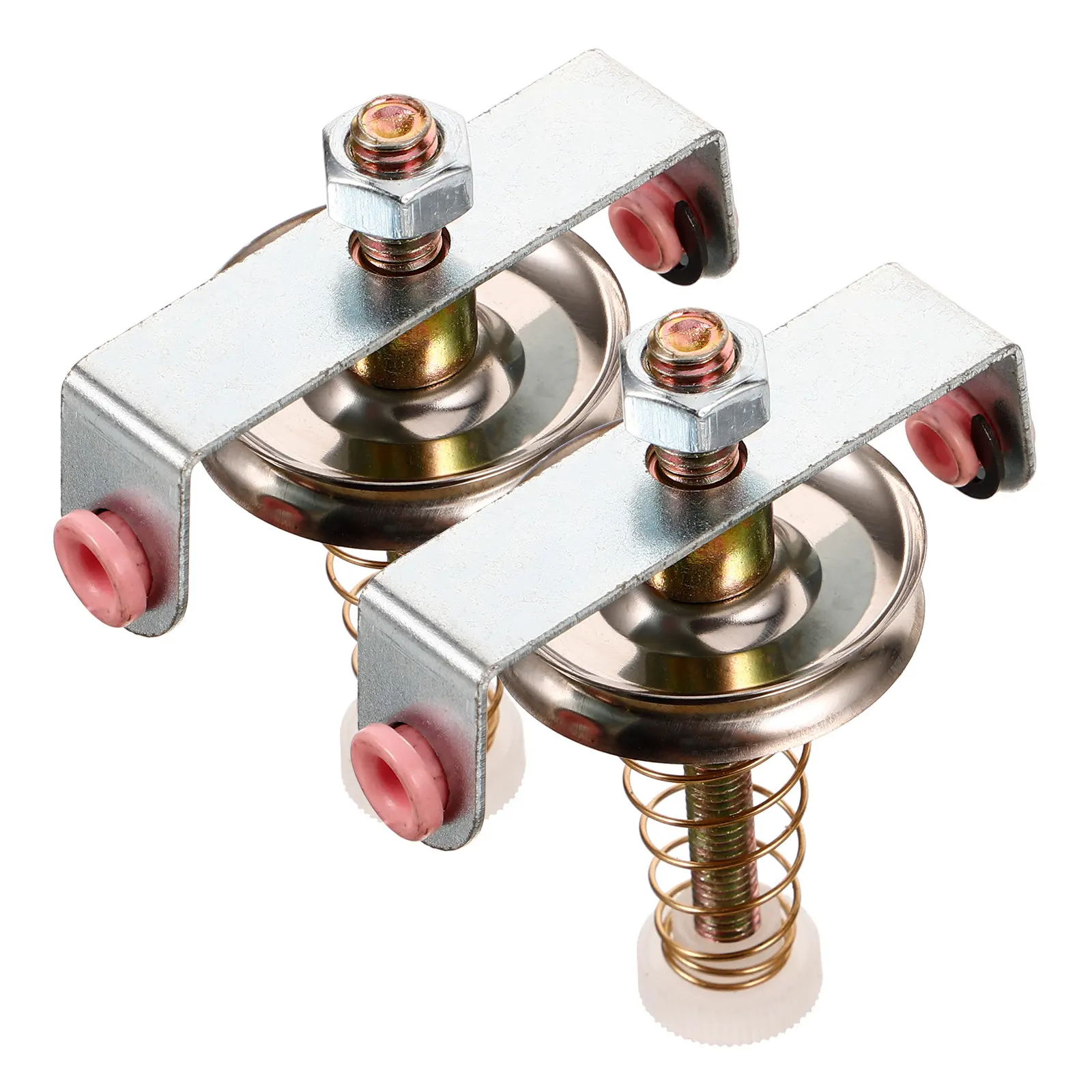 

2Pcs Beam Loom Tensioner Stainless Steel Yarn Tension Control Device Textile Machine Spare Part Weaving Thread Accessory