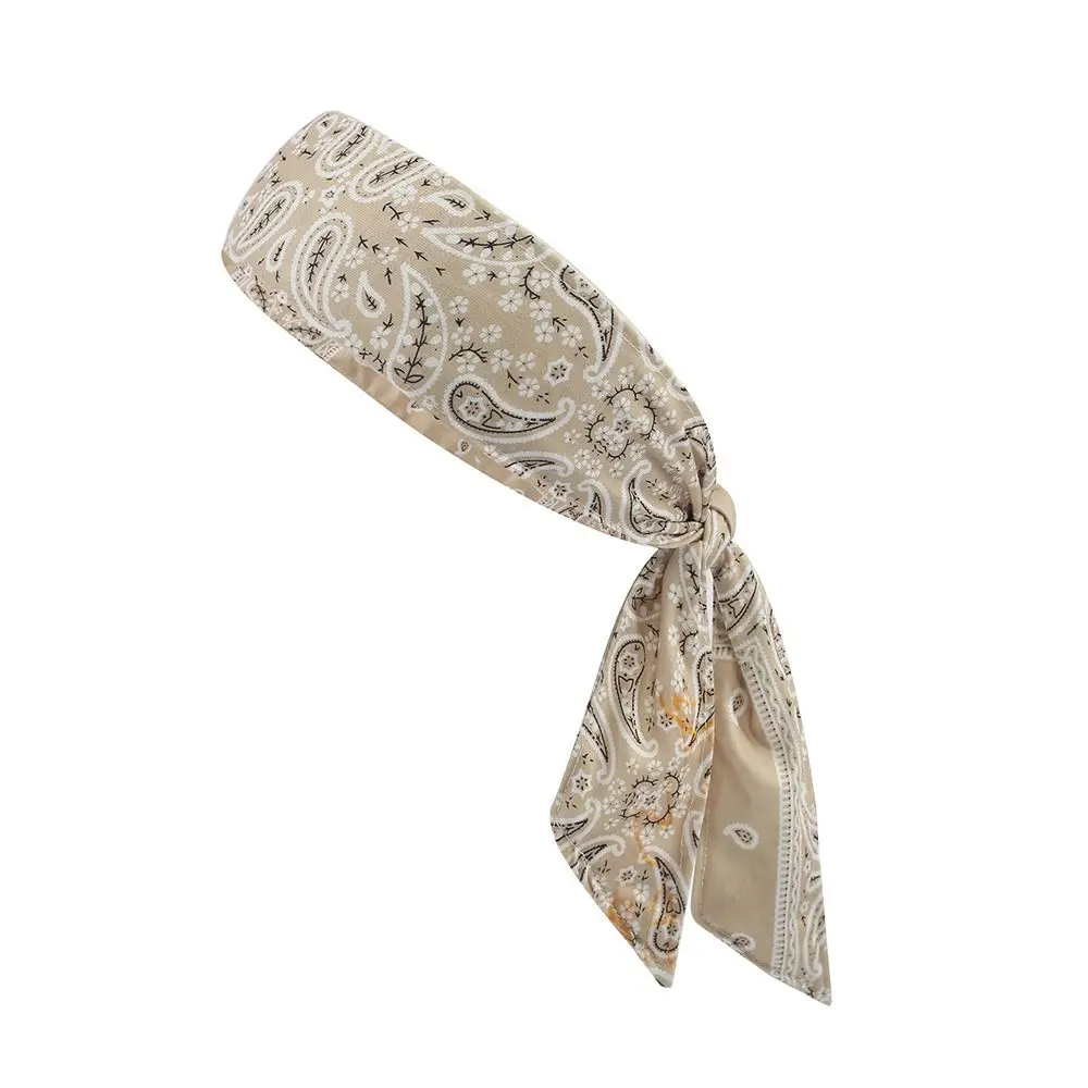 

Bandanna Antiperspirant Headscarf Anti-sweat Breathable Cycling Headwear Stretch Elastic Bicycle Headband Fitness