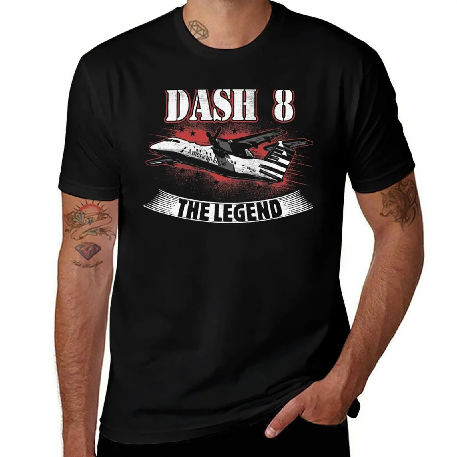 

Piedmont Dash 8 T-Shirt t shirt man plain t shirt custom print t shirts for man cotton T-Shirt