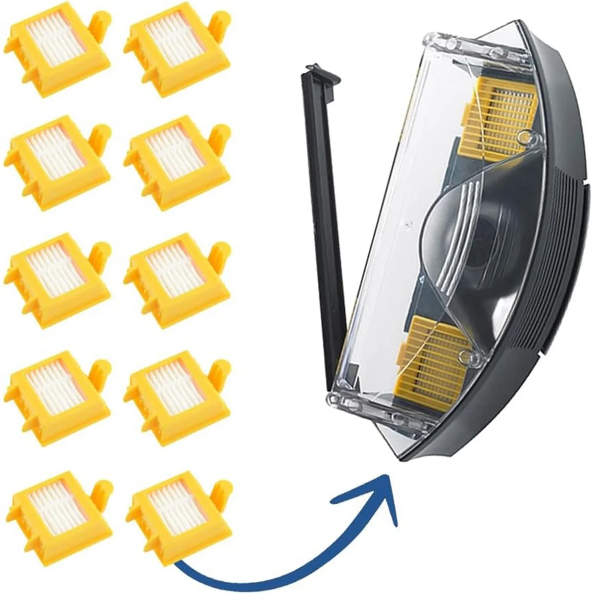 2025· IRobot Roomba 700 메인 사이드 브러시 Hepa 필터 720, 730, 750, 760, 765, 770, 772, 776, 780, 782, 785, 790 예비 부품