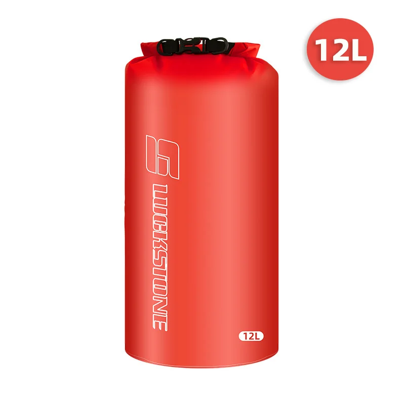 3/8/12/15/25/35/75L Wasserdichter Packsack Ultraleichter Drifting Schwimmen Kleidung Aufbewahrungstasche für Camping Bootfahren Wandern Rafting