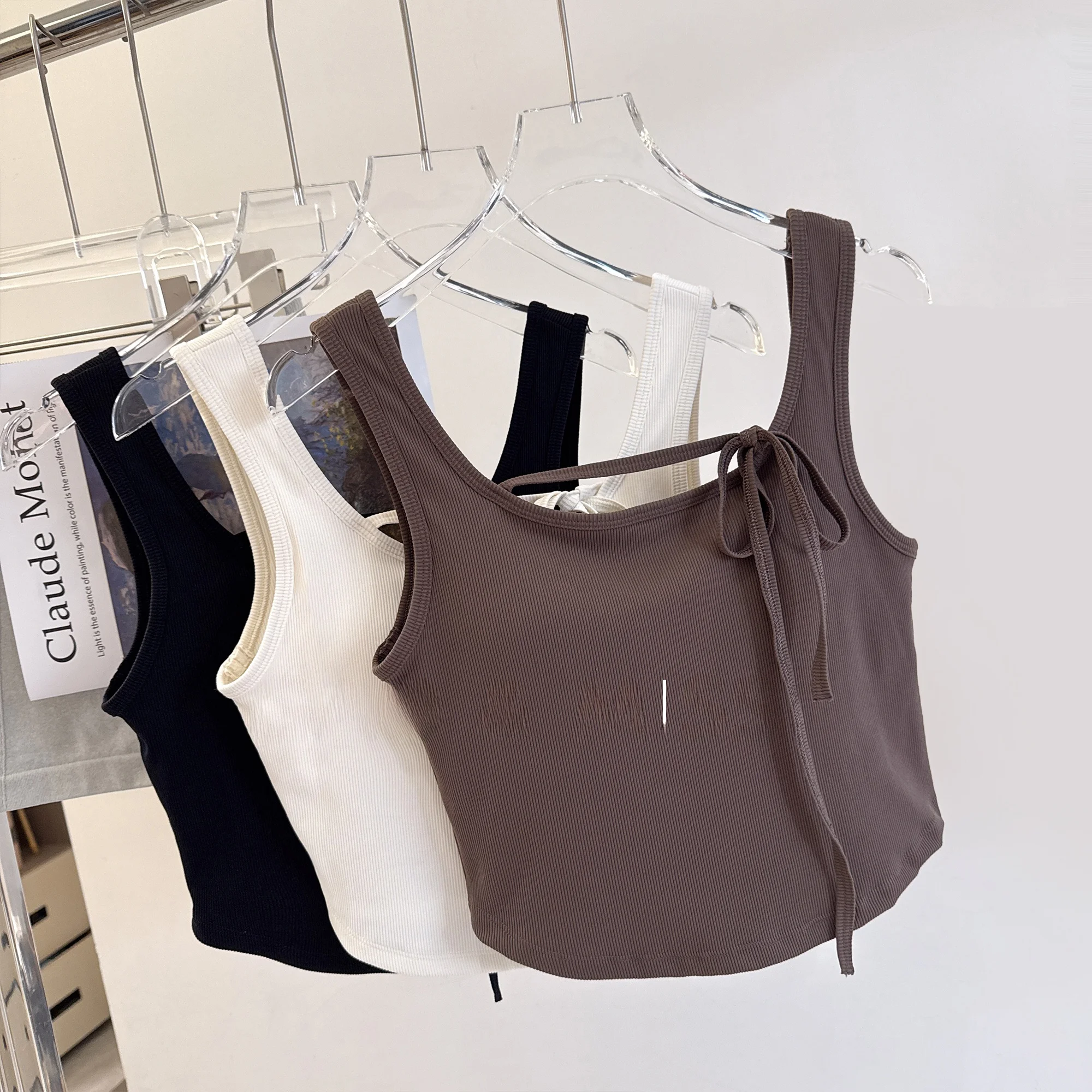 Women's Sports Bra And Tank Top  Fitness Yoga Clothing Shockproof Anti Shake Side Breast Fat Concealment Pilates Tra...