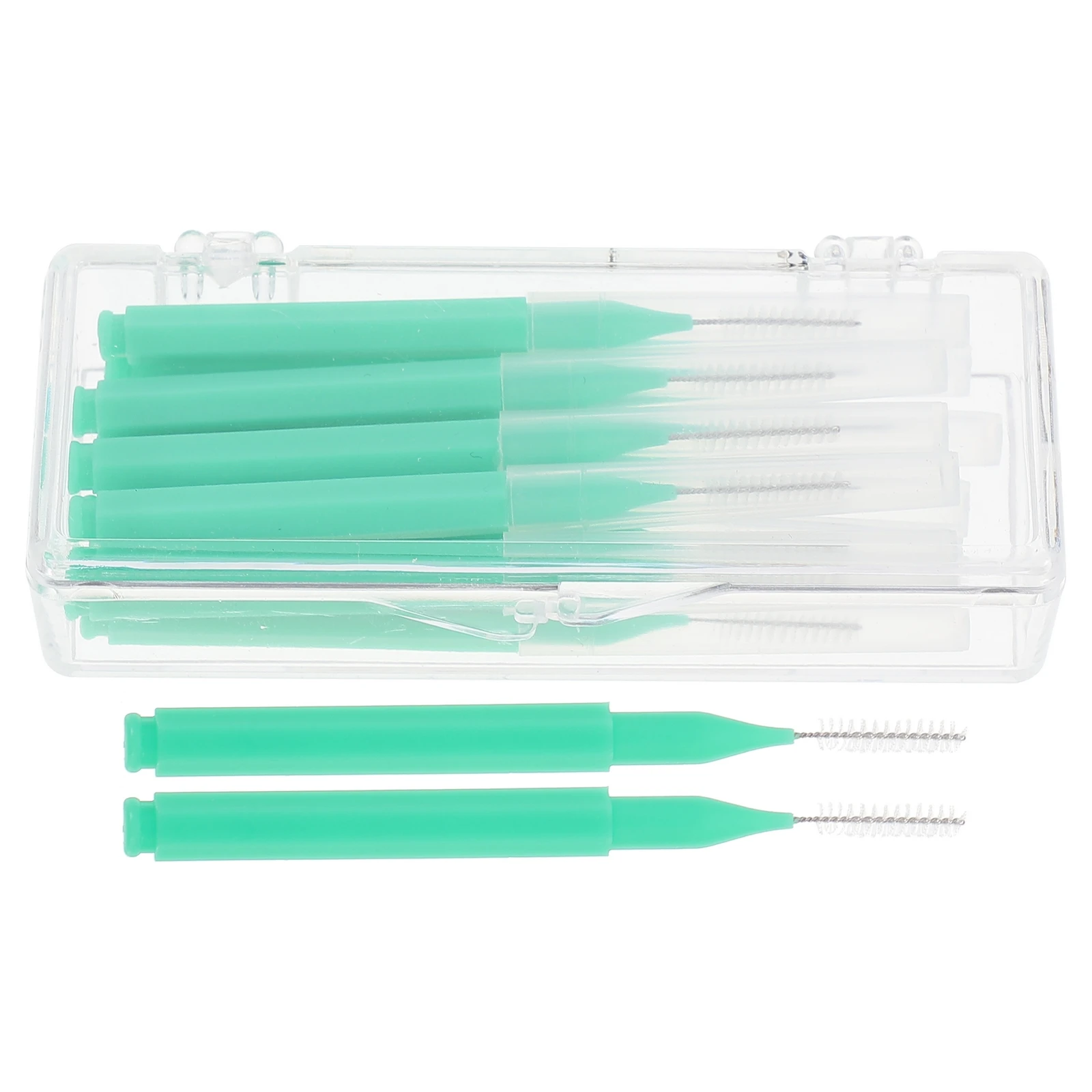 

10pcs Interdental Brush al Care Tool Teeth Cleaner Portable Hygiene Flosser Travel Family Use Safe Life Helper