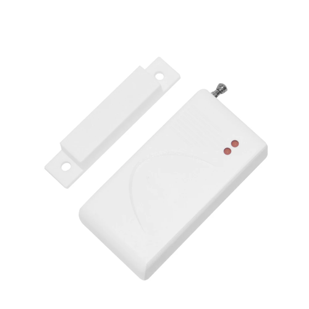 Wofea เซ็นเซอร์ประตูหน้าต่างไร้สาย Magnetic Contact Detector ใช้สําหรับ Home Alarm System 433MHZ 1527