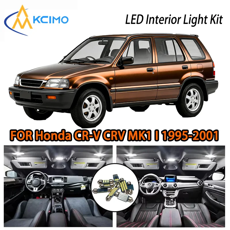 

KCIMO For Honda CR-V MK1 I 1995-2001 LED Lights, Practical Vintage SUV Glow, 2 Options, Premium Quality