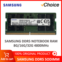 Samsung Notebook DDR5 RAM 8GB 16GB 32GB 4800MHz Original SO DIMM 262pin for Laptop Computer Dell Lenovo Asus HP Memory Stick