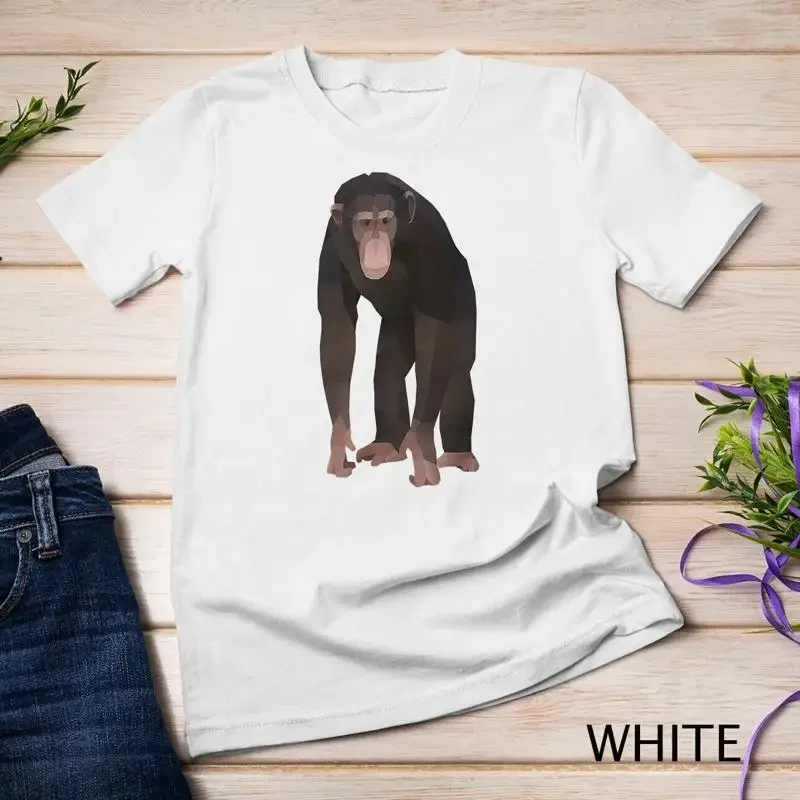 Chimpanzee Polygon Unisex T shirt