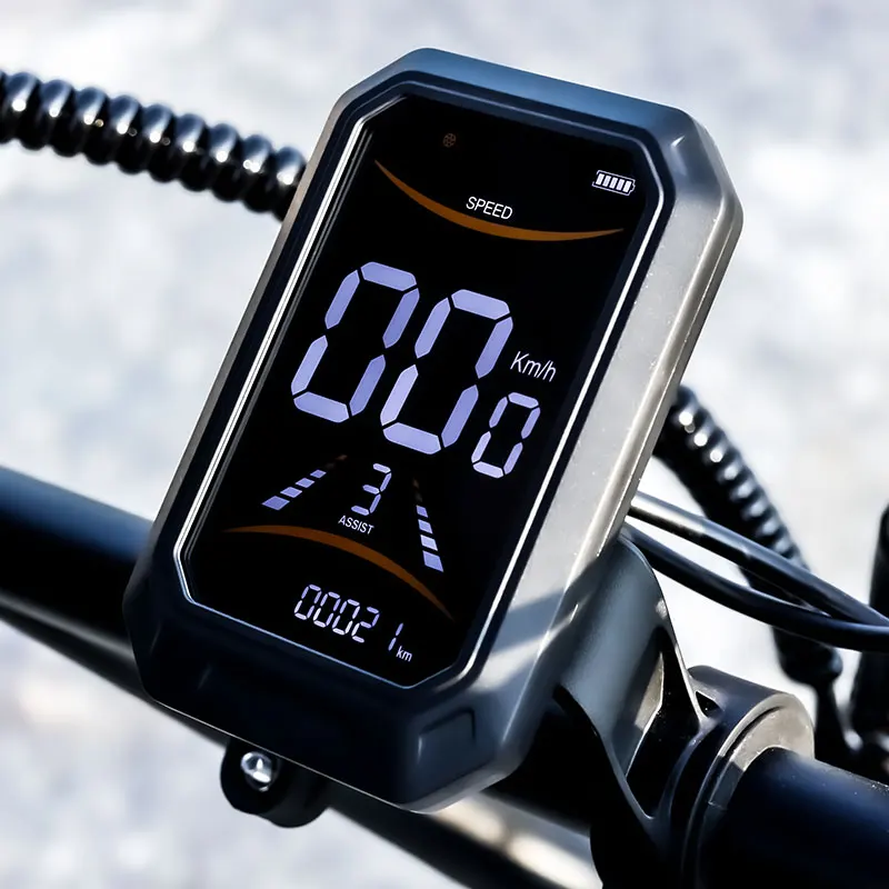 Rower elektryczny E3 dla dorosłych, 1000W, 42 km/h, bateria 48V 16Ah, zasięg maksymalny 80-160 km, opony typu fat tire 20*3', 3-biegowy motocykl elektryczny, rower terenowy.