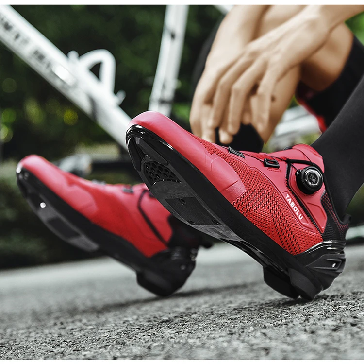 Professionelle MTB Mountainbike-Schuhe für Herren, Atmungsaktive SPD-Rennradschuhe, Damen SPD-Klickschuhe für Radsport – Detail 21
