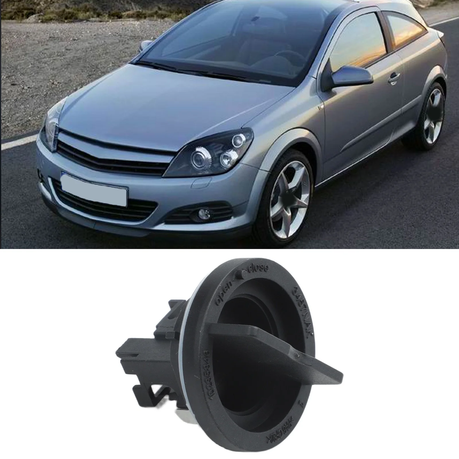 Black Indicator Bulb Holder Auto Bulb Holder Socket Installation OEM 93180293 Easy To Use Wear-resistant Design
