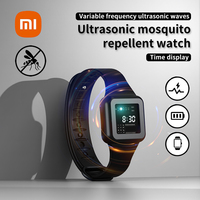 Xiaomi Ultrasonic Mosquito Repellent Bracelet 3 Gear Frequency Adjustable Electronic Watch Portable Outdoor Mosquito Repellent