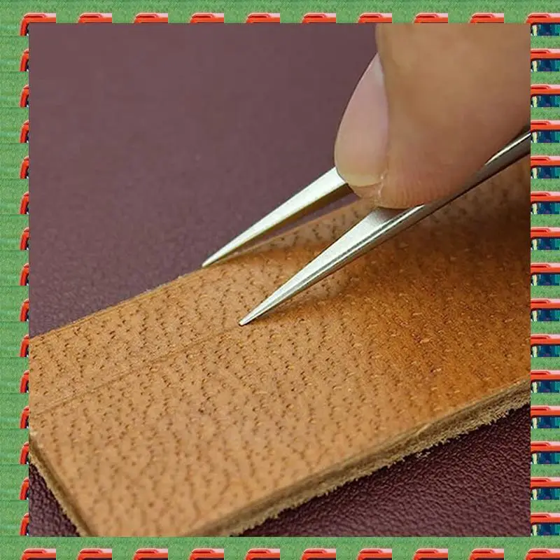 

1 PCS With Scale Mini Spacing Gauge Diy Handmade Leather Leather Art Stainless Steel Scribe Gauge