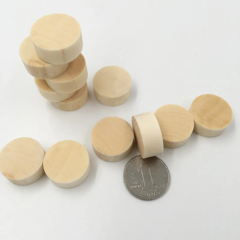 

20Pcs DIY Wooden Wheels Handmade Car Accessories Craft Parts Children Kids Car Models Wood Wheels DIY Wheel Accessories
