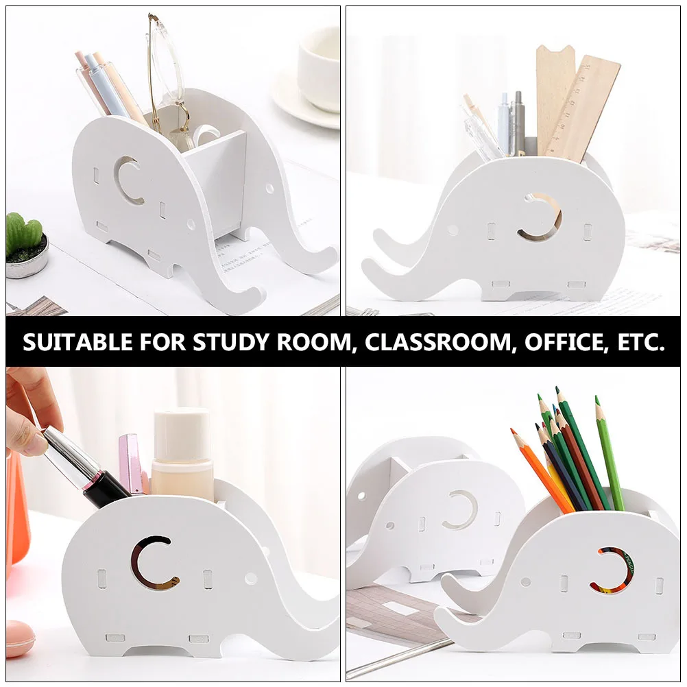 3 قطعة حامل القلم الرصاص حامل الهاتف الجدول الزينة منظم عملي تخزين متعدد الوظائف #2