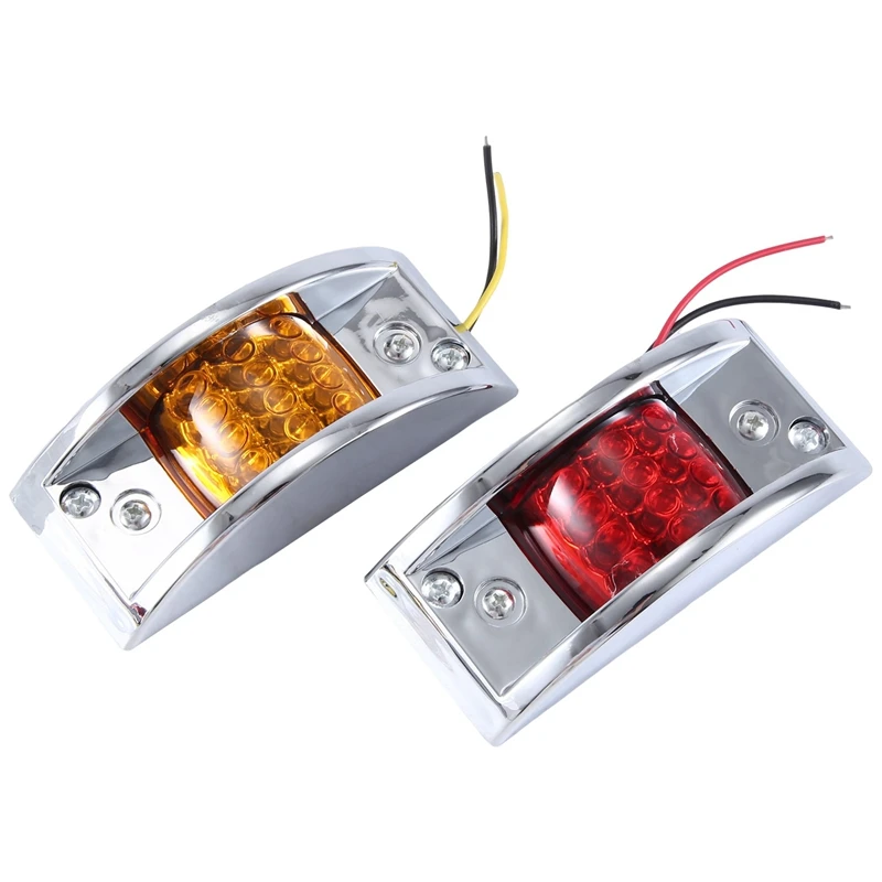 12V LED Side Lights Bridge Signal Lights Side Lights Turn Signals Contour Lights Universal