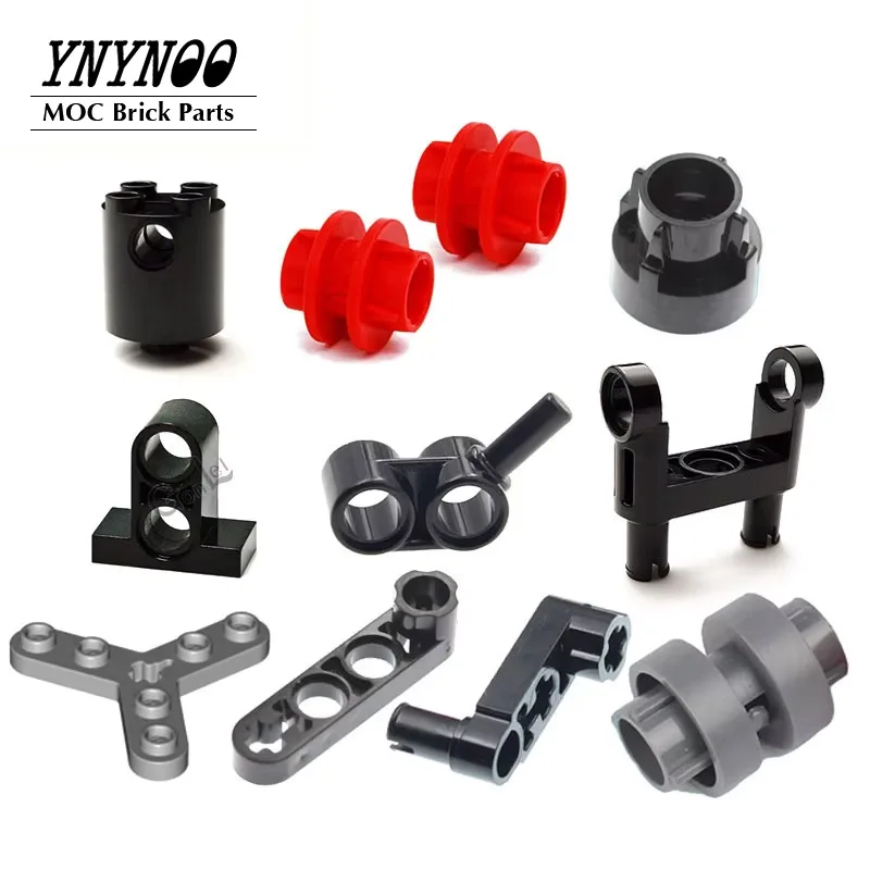 

20Pcs/Lot High-Tech Liftarm Driving Ring 2L 4L Extension Vehicle Dynamic T-Beam MOC Brick Parts Building Blocks DIY Gifts Toys