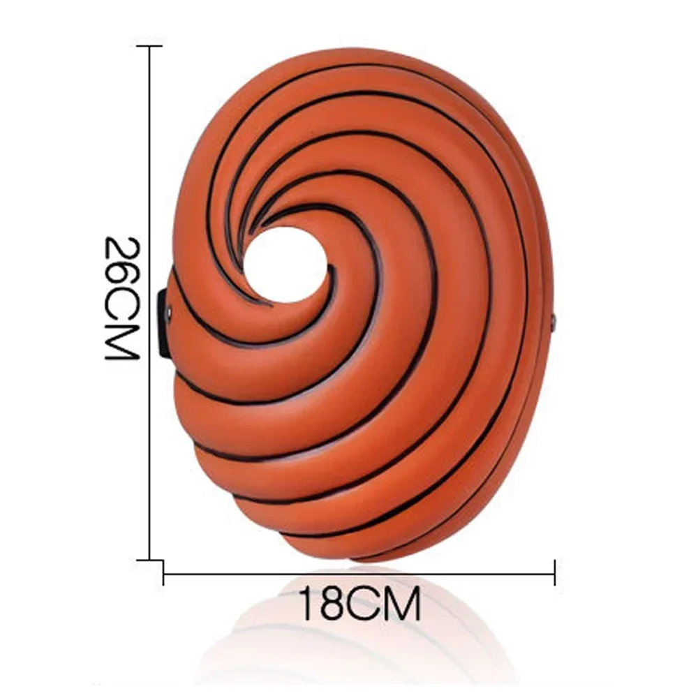 Anime Akatsuki Obito Cosplay Masker Unisex Masquerade Party Halloween Dress Up Verstelbare Maskers kostums Prop accessori