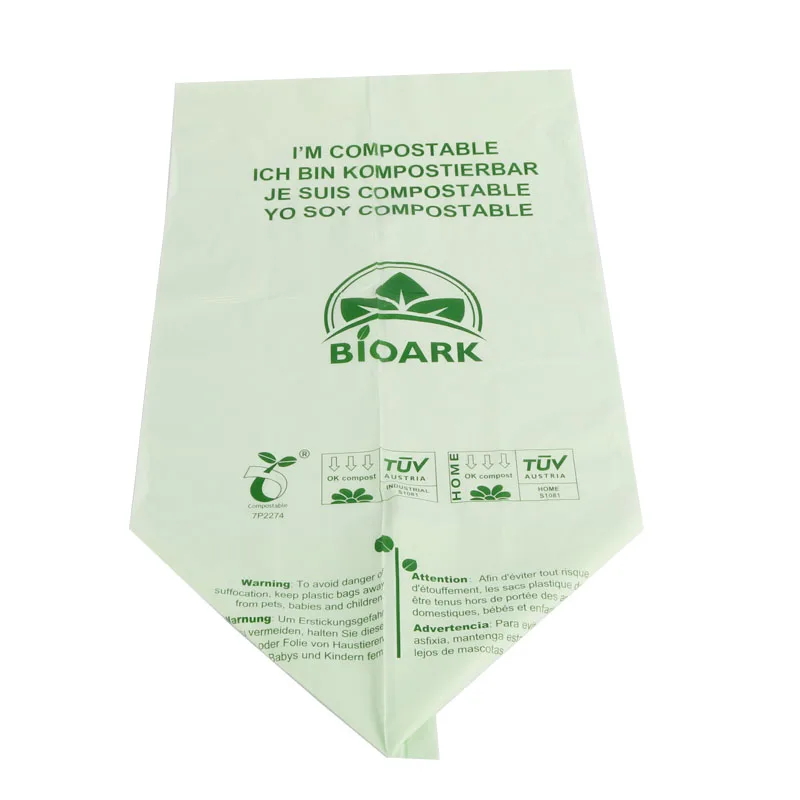 New 25/50 Kitchen Compostable Bags Degradable Garbage Bags Environmental Protection Biodegradable Garbage Bags