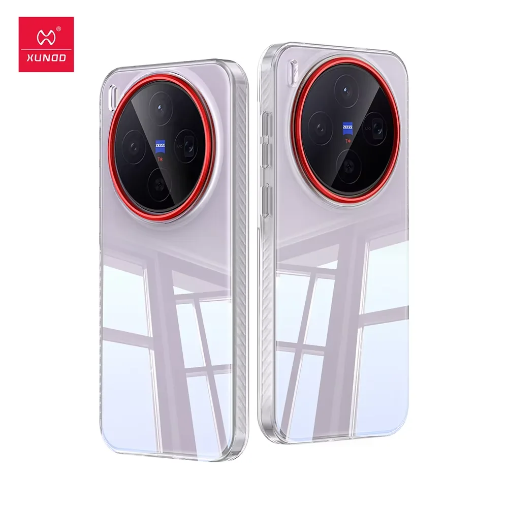 Etui Xundd Crystal Clear do Oppo VIVO X300 Pro X300 Ultra - Cienkie, odporne na żółknięcie, PC etui na telefon, odporne na zarysowania — zdjęcie produktu 7