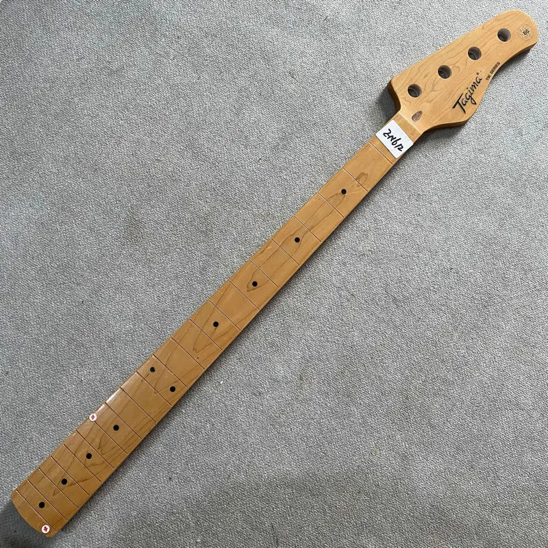 EN612 Origianl Tagima TW Series 4 String Electric Bass Neck Maple 21 Frets Right Hand DIY&Replace Parts No Frets