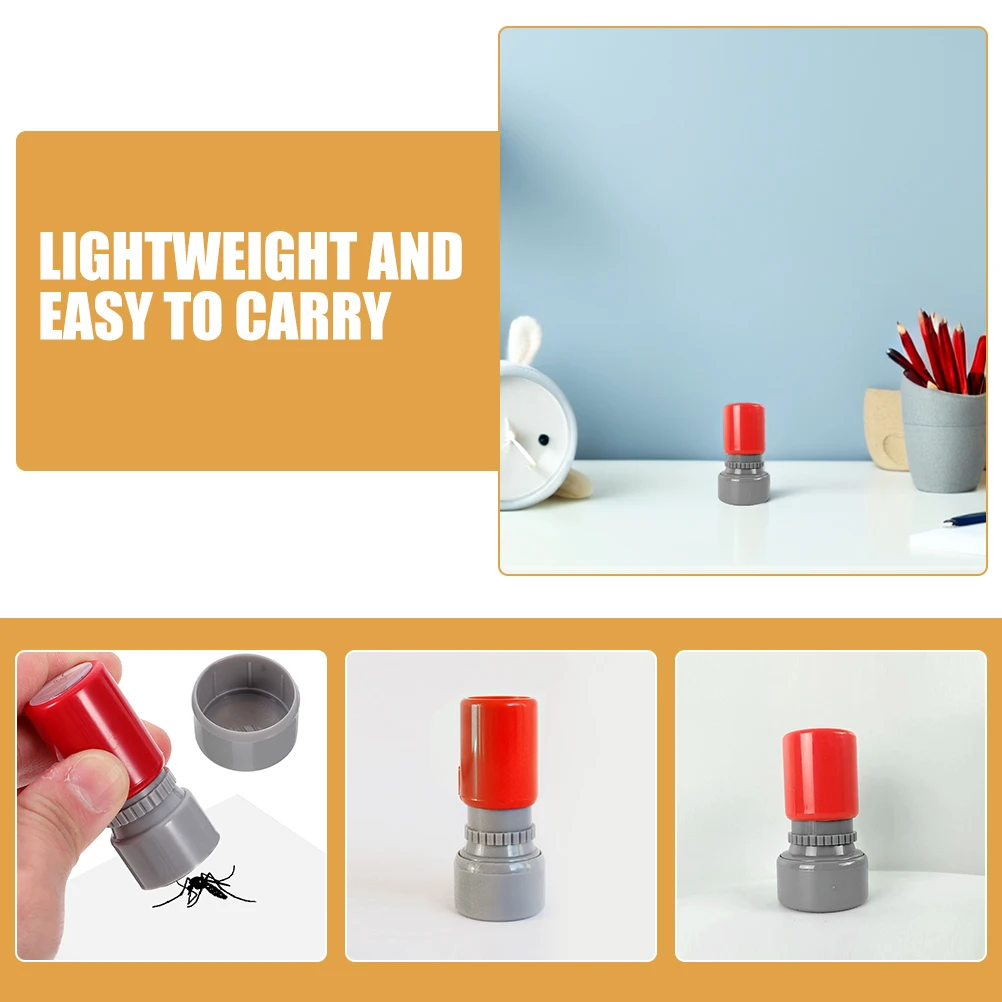 2 szt. Stempel na tusz w kształcie komara z wygodnym uchwytem do tworzenia kartek, dzienników, scrapbookingu, kreatywnych projektów dla dzieci.