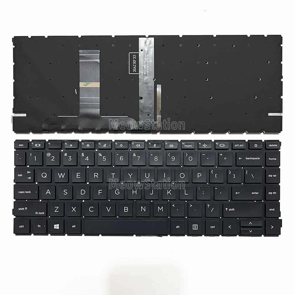 

US/Russian Backlit Keyboard For HP ProBook 440 G10,445 G10,440 G9,445 G9,640 G8 G9 G10,645 G8 / EliteBook 640 G9 G10