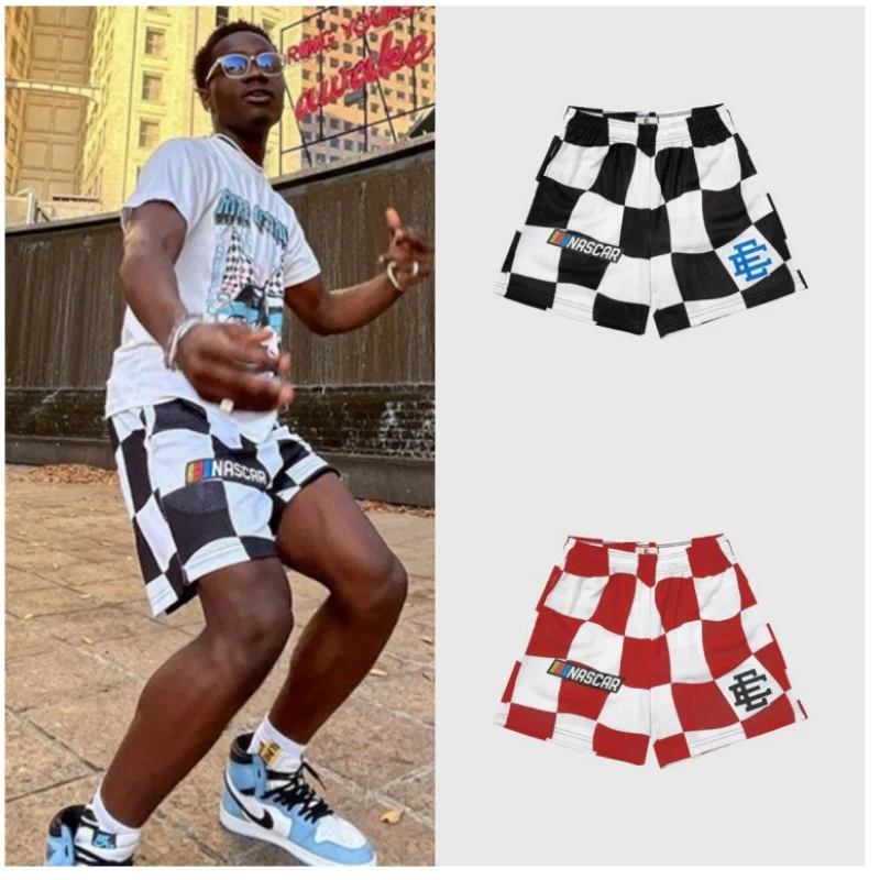 

New Eric Emanuel EE Basic Short YORK CITY SKYLINE 2025 Men's Casual Shorts Fitness Shorts Summer Gym Exercise Mesh Shorts
