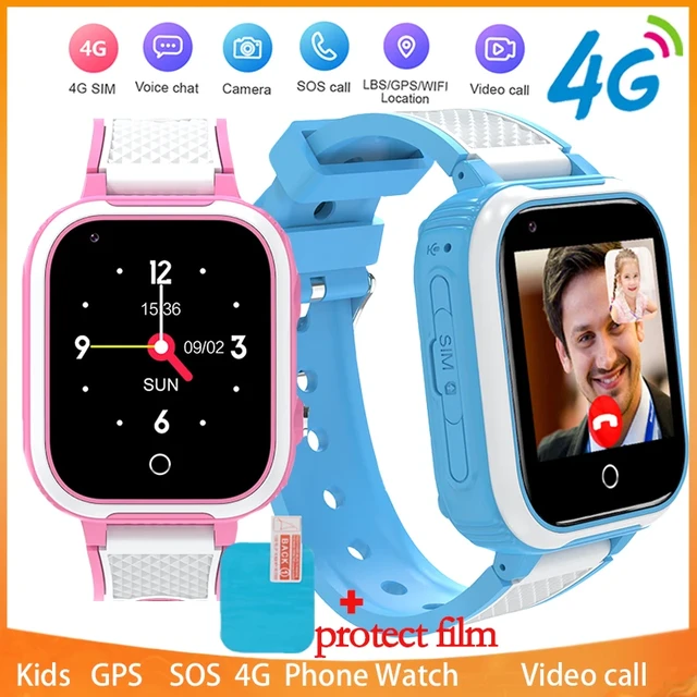 Xiaomi Mijia Kids Children Smart Watch Sim Card Smartwatch SOS GPS Location Video Call Camera Flashlight Wristwatch for Boy Gift AliExpress 44