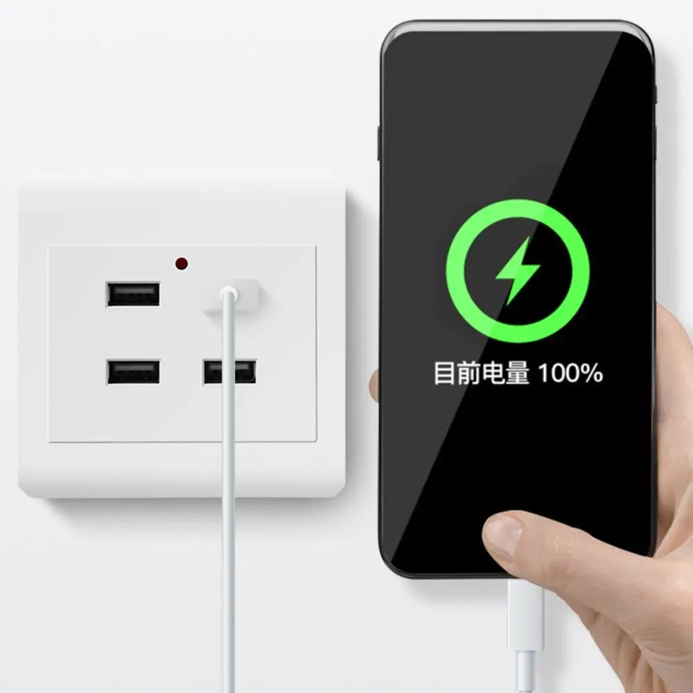 2/4 Ports for Home Wall Outlet 36V to 5V Plug Outlet Electrical  Charger Station Power Adapter