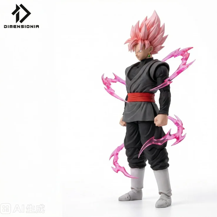

(Предзаказ) Коллекционная фигурка VF Dragon Ball Super S.H.F Black (Замасу) Super Saiyan Rosé с косой Жнеца