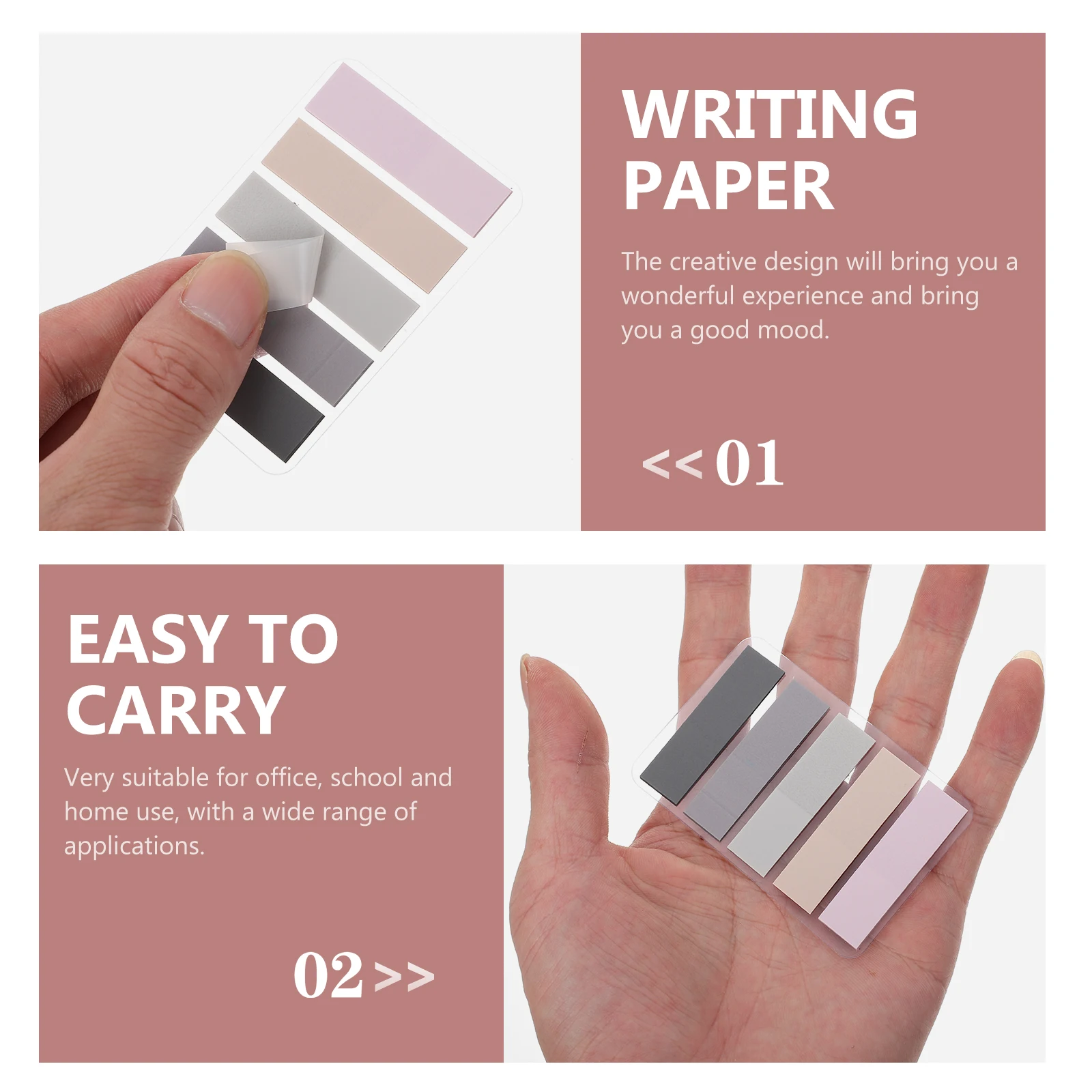 

12 Pcs Notes Creative Memo Memos for Office Self-stick Pads The Sign Paper
