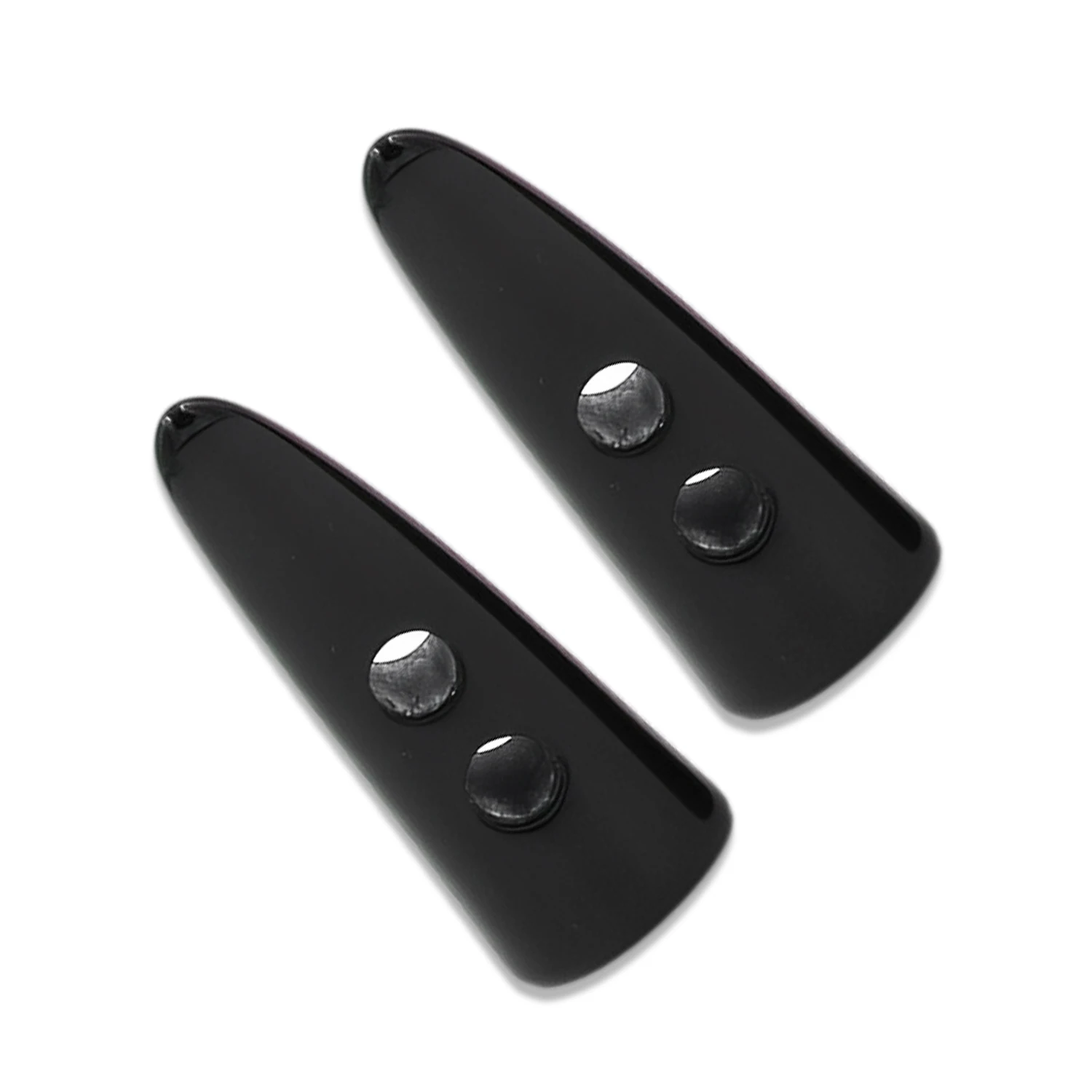 Horn Buckle 2 Hole Resin Toggle Large Buttons for Sewing Craft DIY Handmade Accessories Clothing Coat Jacket Blazer Bag