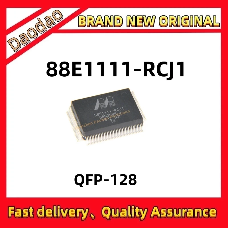 

Quality New 88E1111-RCJ1 88E1111 88E IC chip QFP-128