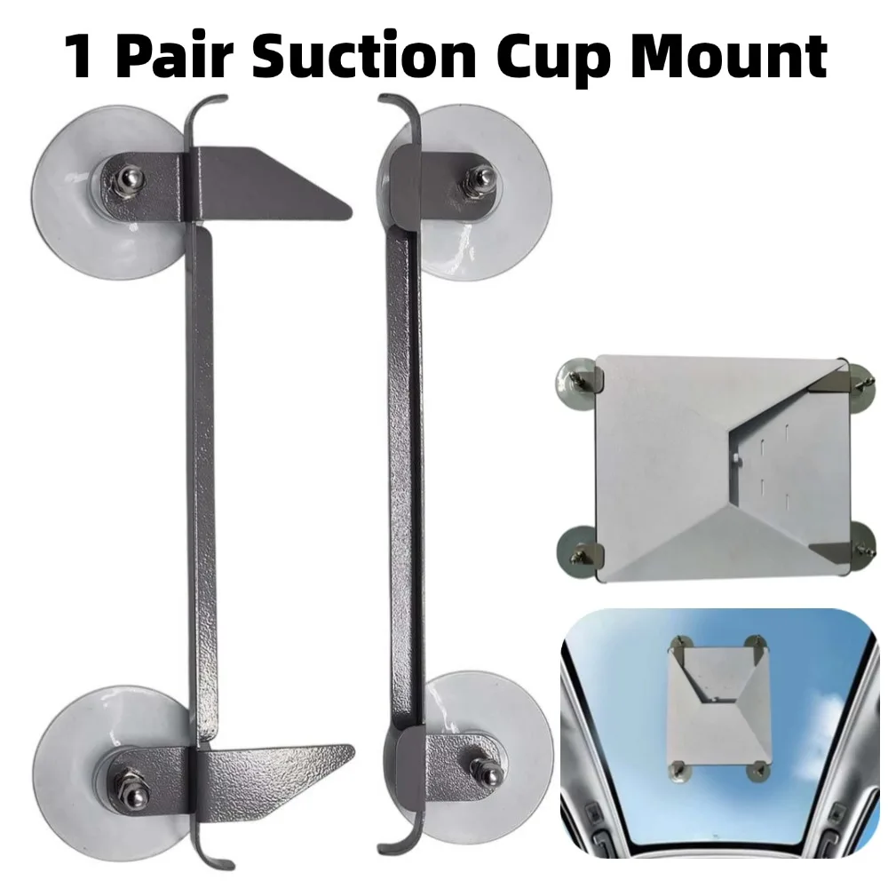 

1 Pair Sunroof Suction Cup Mount Car Support For Starlink For Mini RV Yacht Bus Camper Sunroofs Suction Cup Mount Kit Versatile