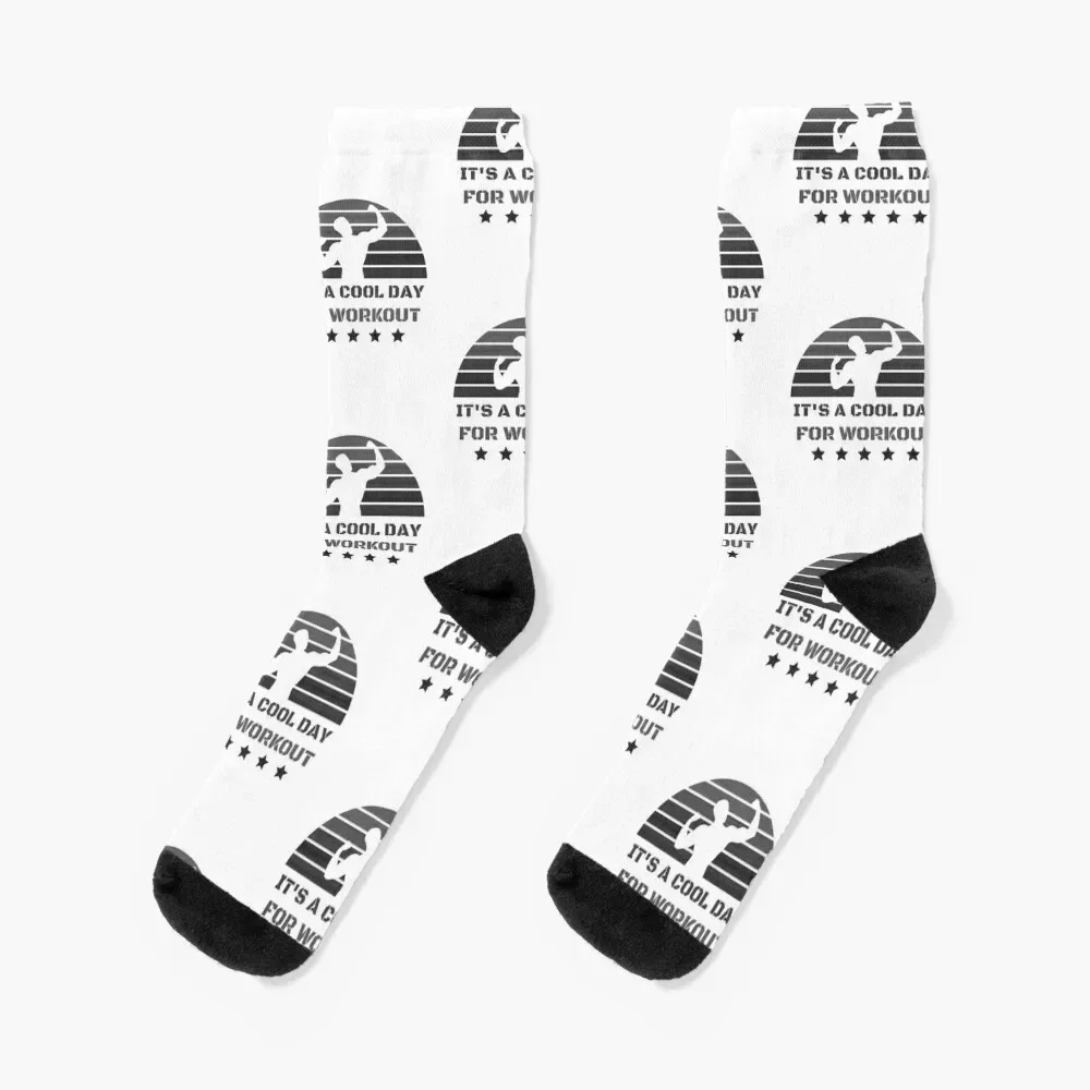 Workout Day Socks hiphop valentine gift ideas Sports Socks Female Men's