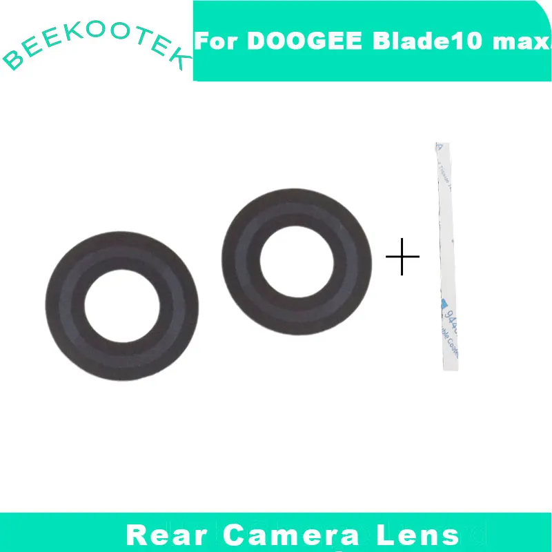 New Original DOOGEE DOOGEE Blade10 Max Rear Camera Lens Back Camera Lens Glass Cover For DOOGEE Blade 10 Max Smart Phone