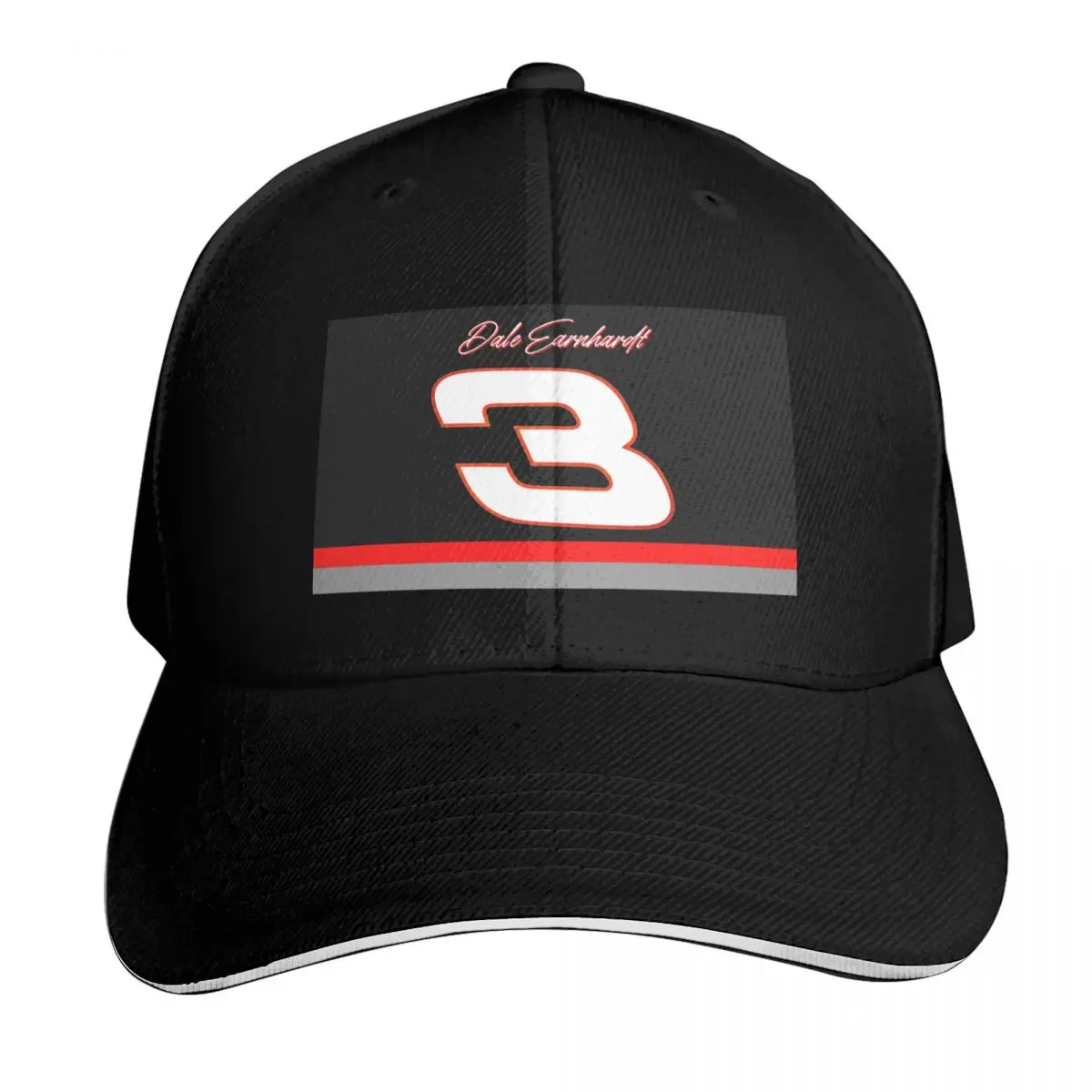 Dale Earnhardt Baseball Cap Snapback Flat Bill Strapback Dad Hat Six Panel Structured Crown