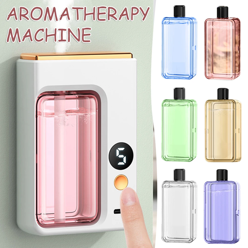 Intelligent Aroma Humidifier Wall-mounted Fragrance Diffuser Mist Maker High Quality Bathroom Deodorization Car PerfumeType-C