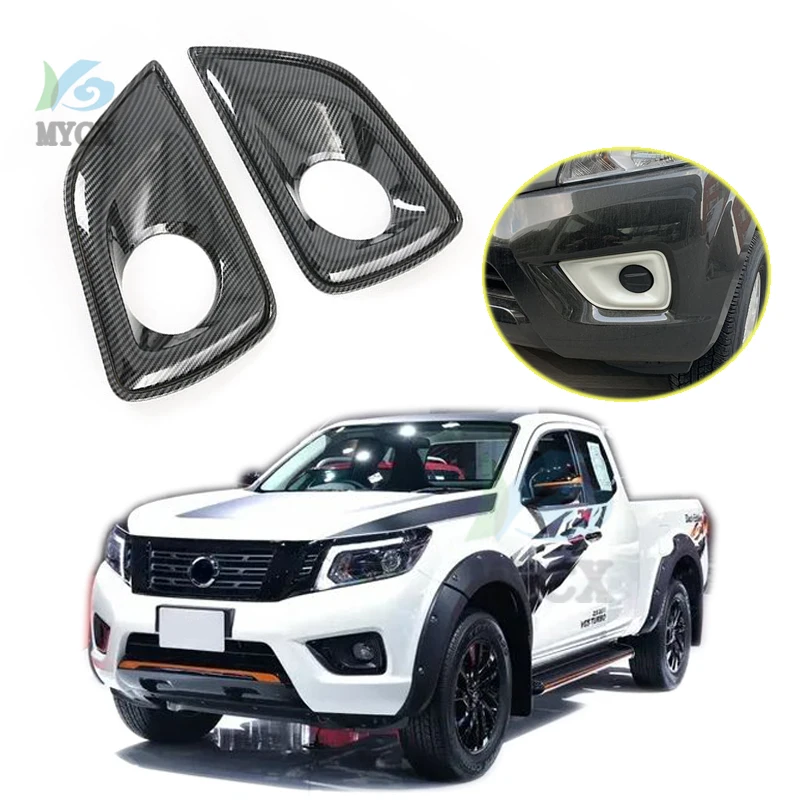 

Для Nissan Navara NP300 ST 2019 2020 2021 2022, автомобильные аксессуары, передняя противотуманная фара, крышка лампы, накладка, молдинг, рамка, гарнир