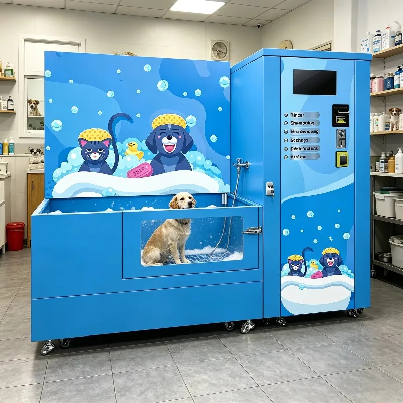 Commercial Self Service Pet Washing Machine Custom Export Specification High Quality Cheap Price Fit Europe Market Demand