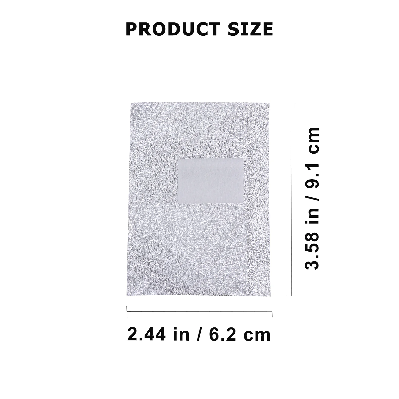 500 pièces/ tampons dissolvant d'ongles boules de coton de vernis et enveloppes manucure feuille de Gel acrylique