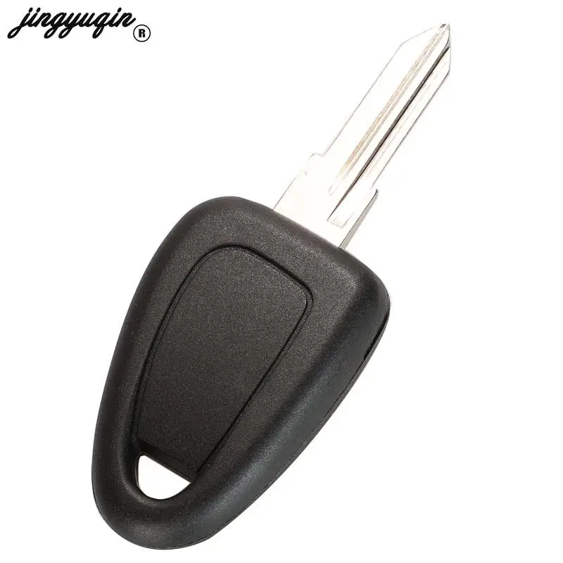 jingyuqin 1/No Button For Fiat Iveco Remote Car Key Shell Transponder Case FOB Uncut GT15R Blank Blade Replacement