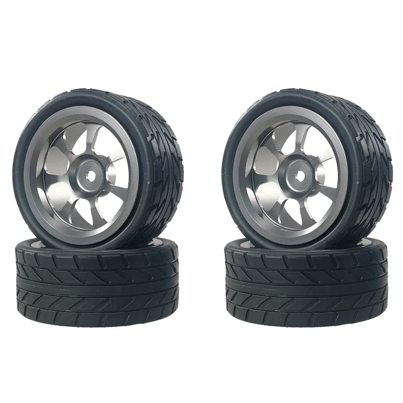 Mjx Hyper Go 1/14 14301 14302 14303 RCカー改造・アップグレード用メタルホイール＆タイヤスペアパーツDIYカラーチェンジ