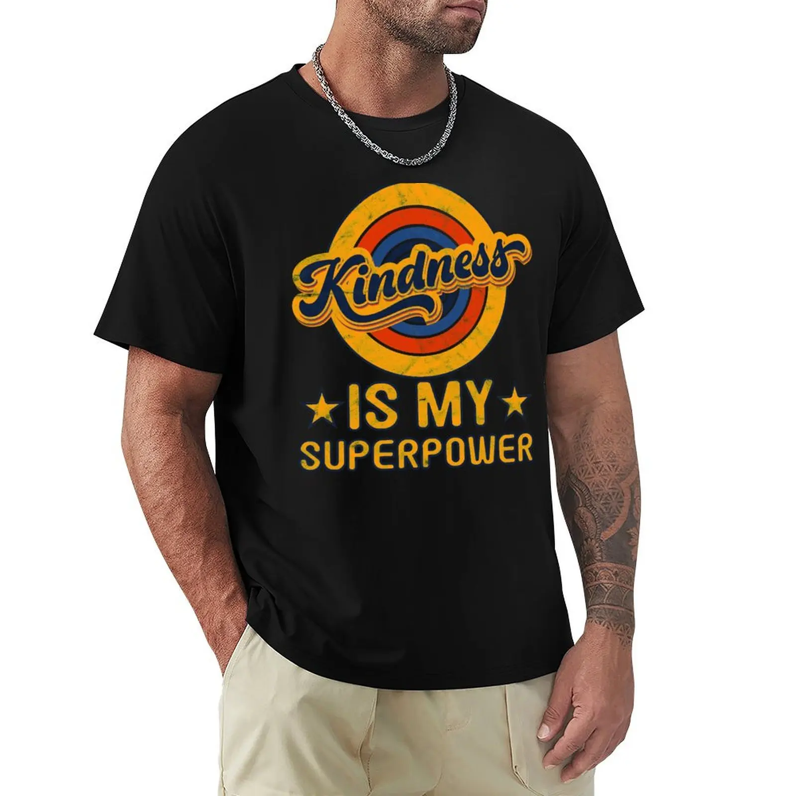 Kindness Is My Superpower T-Shirt aesthetic clothes basketball graphic tees men graphic t shirts