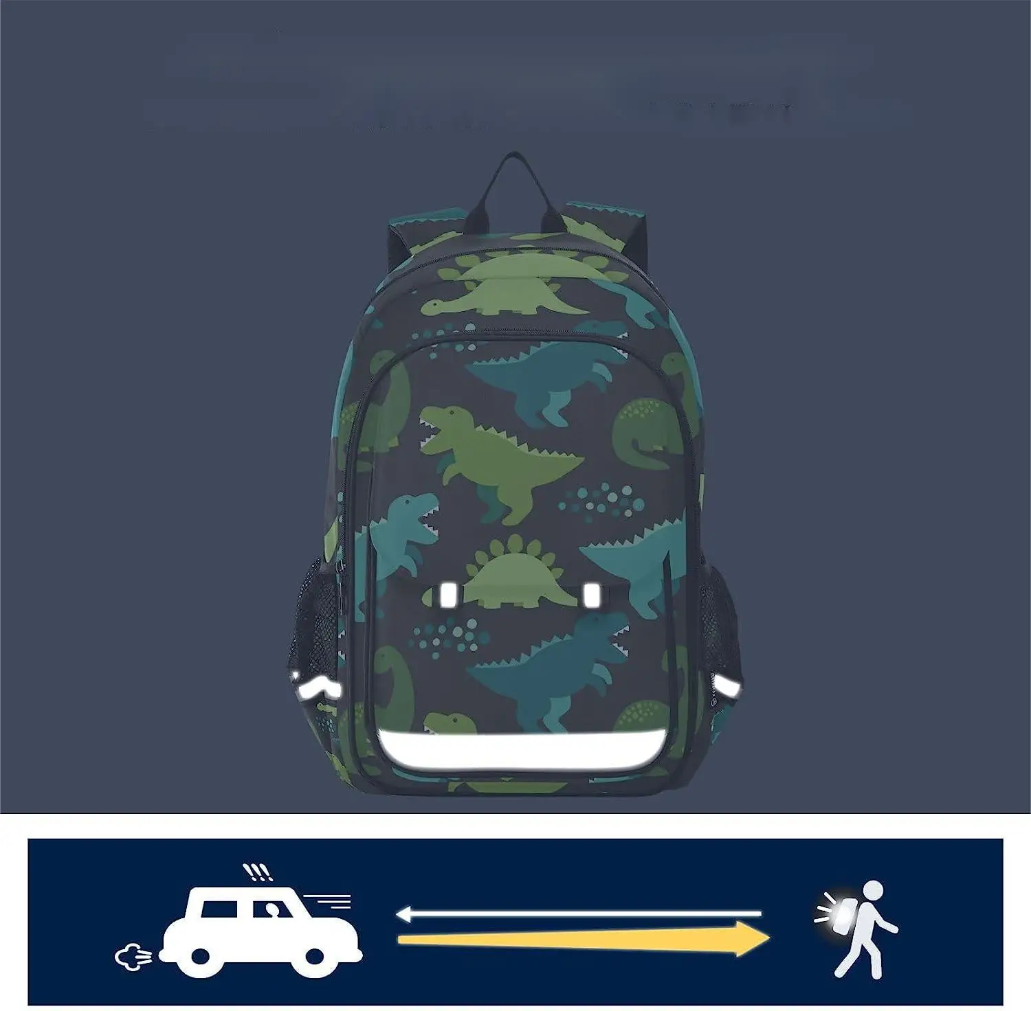 Dinosaur Animal Cartoon Kids Backpacks for Boys and Girls Elementary School Backpack Bookbag